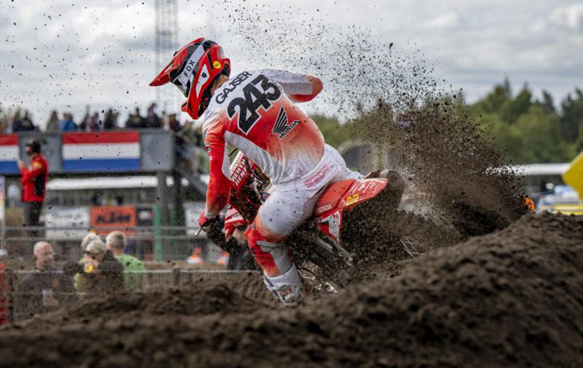Tim Gajser Arnhem Honda | Tim Gajser je bil v soboto v Arnhemu na kvalifikacijski vožnji peti. | Foto Honda Racing/ShotbyBavo