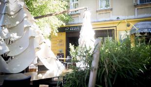 Zagorelo v brazilski restavraciji v Ljubljani, škoda ogromna (video)