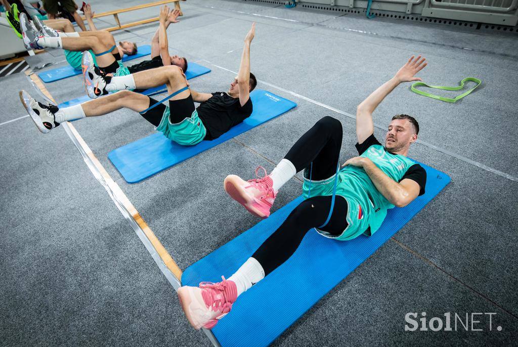 trening Slovenija Goran Dragić