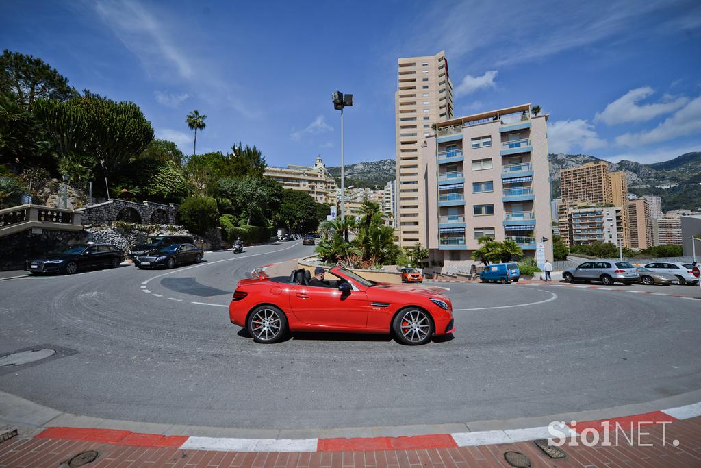 Mercedes SLC - prva vožnja prenovljenega roadsterja