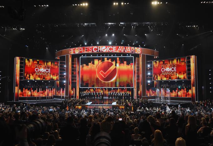 O prejemnikih nagrad People's Choice Awards s spletnim glasovanjem odloča občinstvo. | Foto: Getty Images