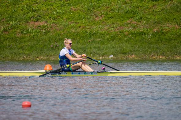 Nina Kostanjšek peta v Zagrebu