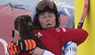 Boleče in čustveno priznanje Mikaele Shiffrin
