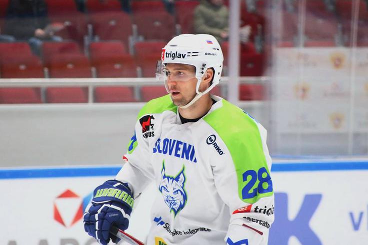 Aleš Kranjc - najstarejši v slovenski izbrani vrsti ima največ izkušenj s svetovnih prvenstev. | Foto: Hokejska zveza Slovenije