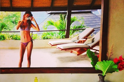 Neverjetno vitka Gisele v bikinkah