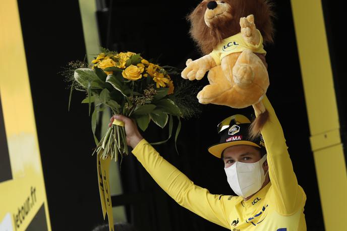 Primož Roglič | Primož Roglič je kot prvi Slovenec oblekel rumeno majico na Dirki po Franciji. | Foto Reuters