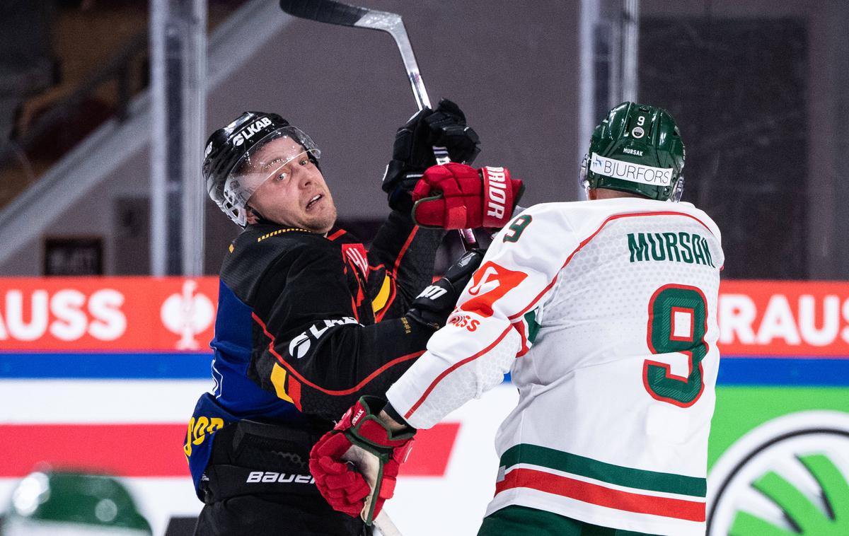 Frölunda : Lulea HF, Jan Muršak | Jan Muršak je s soigralci Frölunde na povratni tekmi polfinala lige prvakov izgubil in ostal brez finala. | Foto Guliver Image