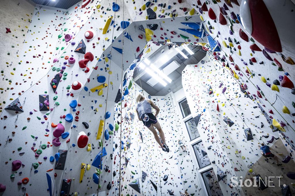 Janja Garnbret Plezalni center Slovenska Bistrica