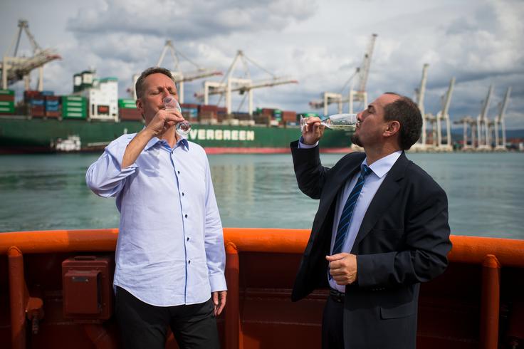 Boris Popovič in Gašpar Gašpar Mišič | Foto: Matej Leskovšek