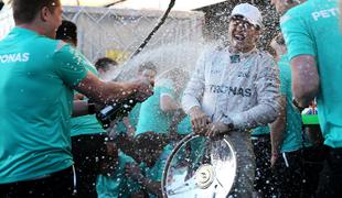 Za uvod v novo sezono Rosberg pred Hamiltonom