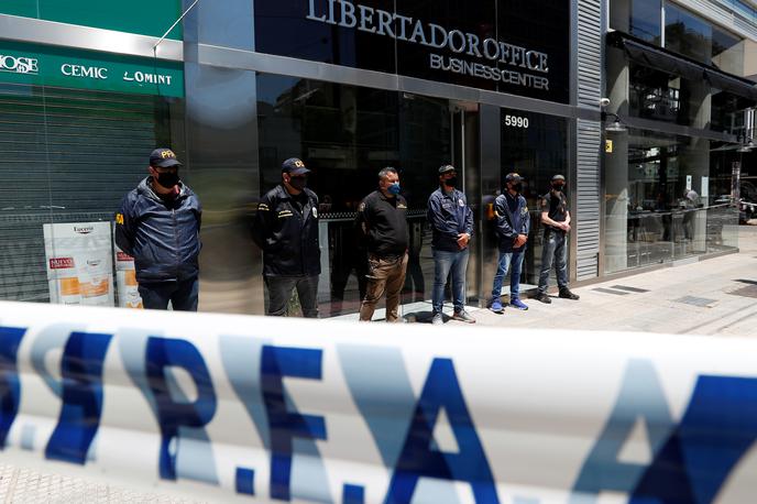 Leopoldo Luque Maradona | Kriminalisti so preiskali zdravnikovo ordinacijo v Buenos Airesu. | Foto Reuters