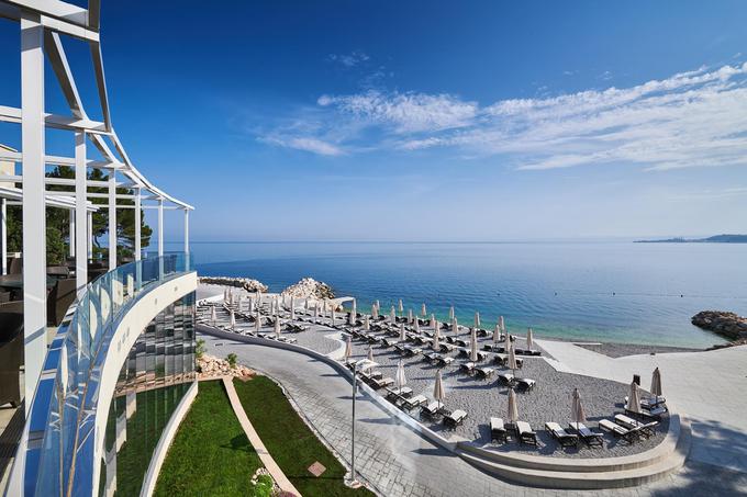 Tako je videti prenovljena plaža savudrijskega hotela Kempinski. | Foto: Kempinski
