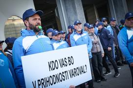 Protest policija