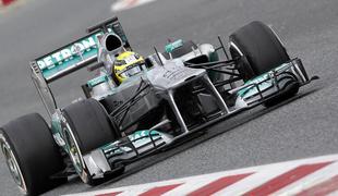 Mercedes na zadnjih predsezonskih F1 testih svetovni prvak