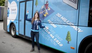 Deezer na ljubljanskem mestnem avtobusu 