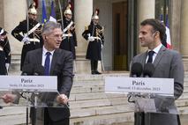 Robert Golob, Emmanuel Macron
