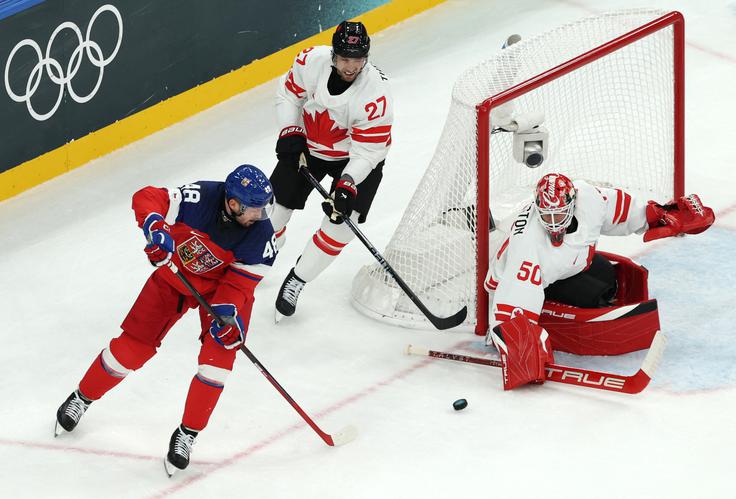 Kanada - Češka | Foto: Reuters