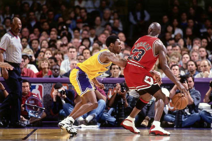 Bryant je petkrat premagal Jordana. | Foto: Guliverimage/Getty Images