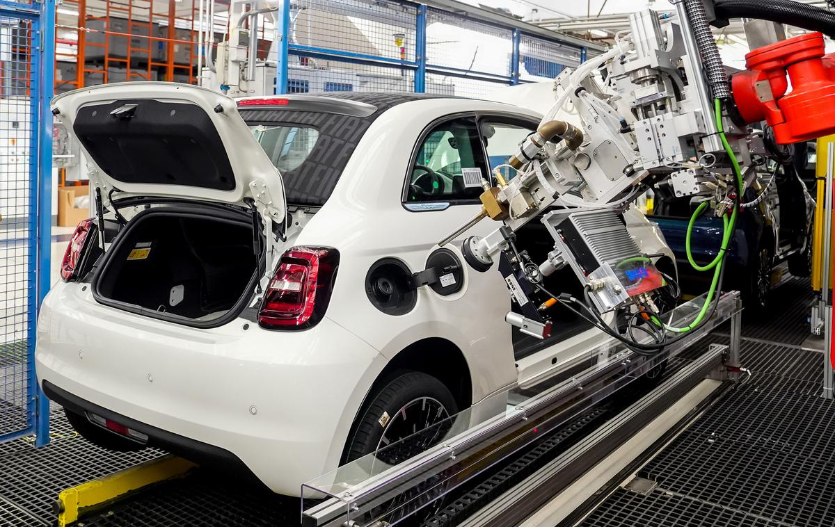 Fiat 500 hibrid tovarna | Foto Fiat
