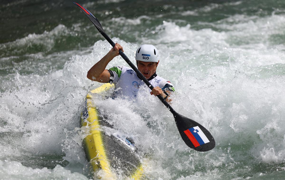 Peter Kauzer, Pariz 2024 | Kajakaš Peter Kauzer je olimpijsko tekmo končal v polfinalu. | Foto Reuters