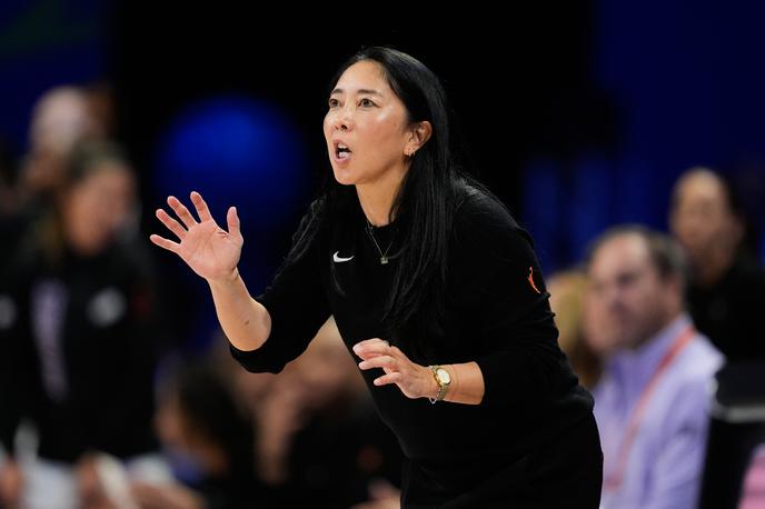 Natalie Nakase | Natalie Nakase se je v dramatični končnici odločilne tekme proti Dallas Wings nenadoma zgrudila. | Foto Guliverimage