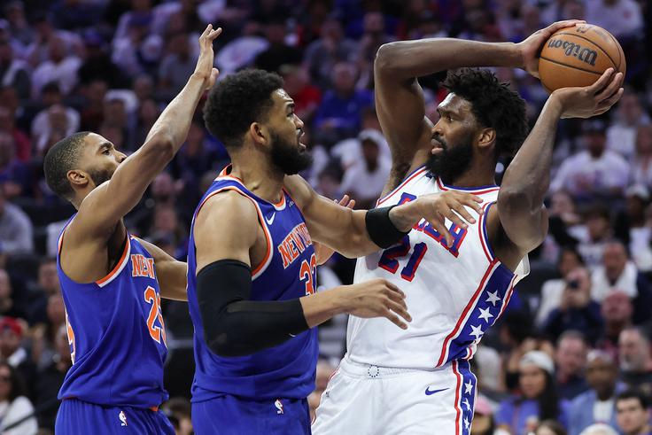 Joel Embiid je dosegel 18 točk. | Foto: Reuters