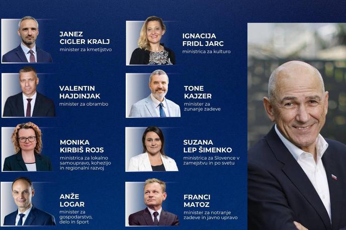 Ministri vlade Janeza Janše | Kandidati bodo danes in v torek članom pristojnih odborov DZ predstavili svoje načrte za vodenje ministrstev. | Foto SDS