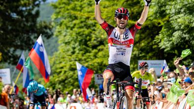 Dvakratni zmagovalec Dirke po Sloveniji se poslavlja od Pogačarjevih