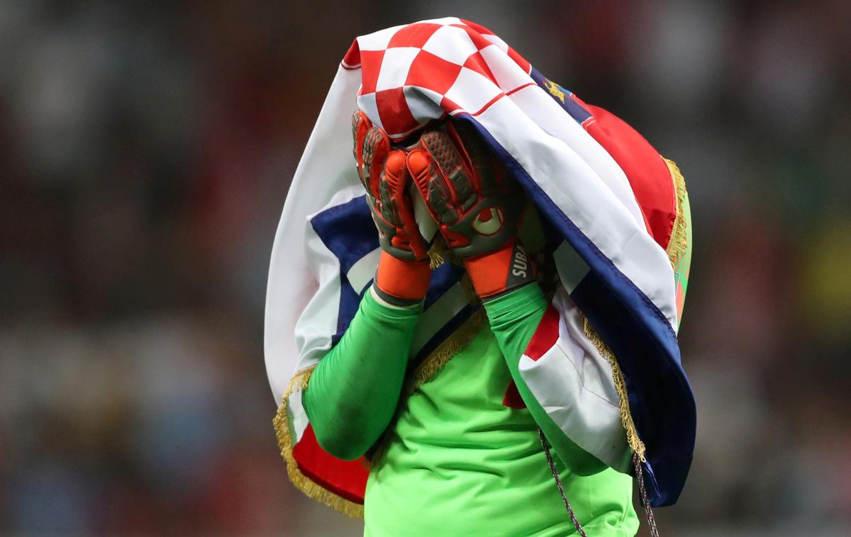 Danijel Subašić | Danijel Subašić je nov v nizu hrvaških junakov letošnjega poletja, ki se poslavljajo od reprezentance. | Foto Reuters