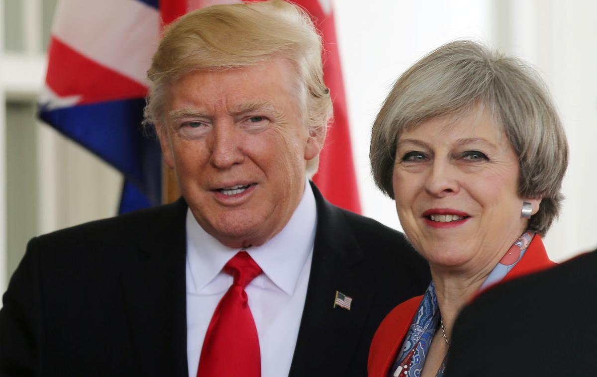 Theresa May Donald Trump | Foto Reuters