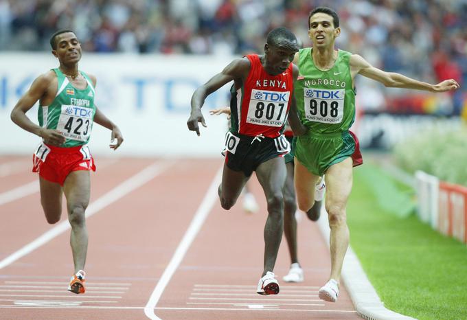 Takole je v Parizu leta 2003 prišel v cilj pred Hichamom El Guerruoujem in Keneniso Bekelejem. | Foto: Getty Images