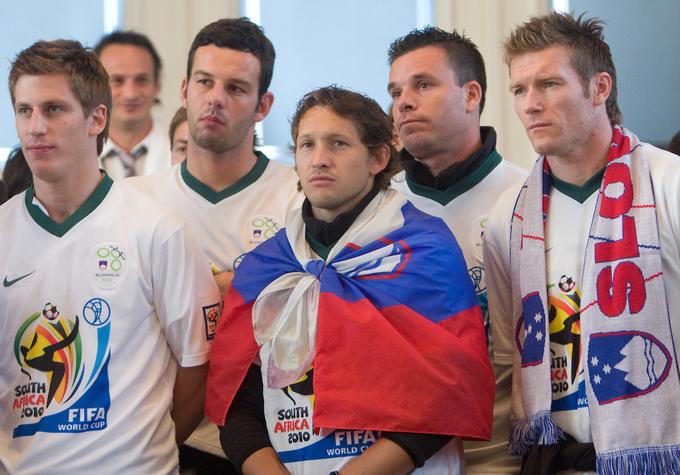 Na svetovno prvenstvu v Južno Afriko je leta 2010 odpotovalo kar nekaj nogometašev, ki so v karieri nosili dres Gorice. Edini "Novogoričan" med njimi je bil prav Komac. | Foto: Vid Ponikvar