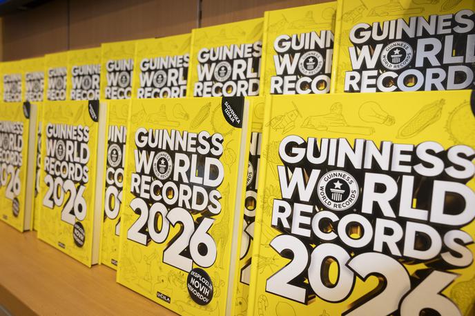 Guinnessova knjiga rekordov 2025. | Novi rekordi, novi dosežki – tudi osem slovenskih | Foto Bojan Puhek