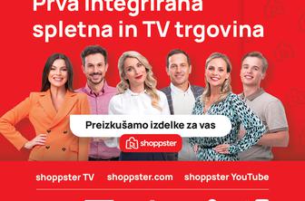 Tukaj je Shoppster – prva spletna in televizijska trgovina pri nas