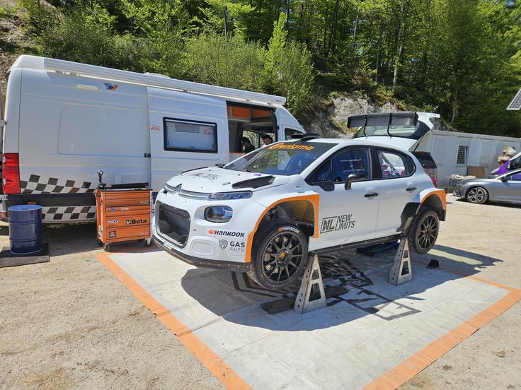 Mark Škulj letos v najvišji razred Rally2 – dirkalnik je last ekipe New Limits Racing. | Foto: osebni arhiv