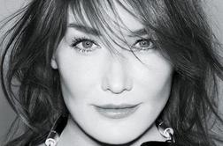 Carla Bruni se vrača v manekenske vode