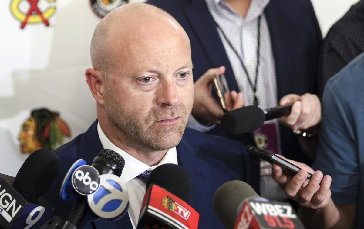 Stan Bowman - Chicago Blackhawks | Danes je Chicago Blachawks zapustil še športni direktor Stan Boweman. | Foto Guliverimage