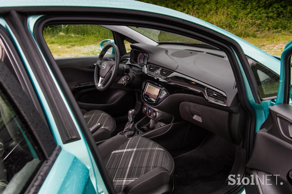 Opel corsa LPG - fotogalerija testnega vozila