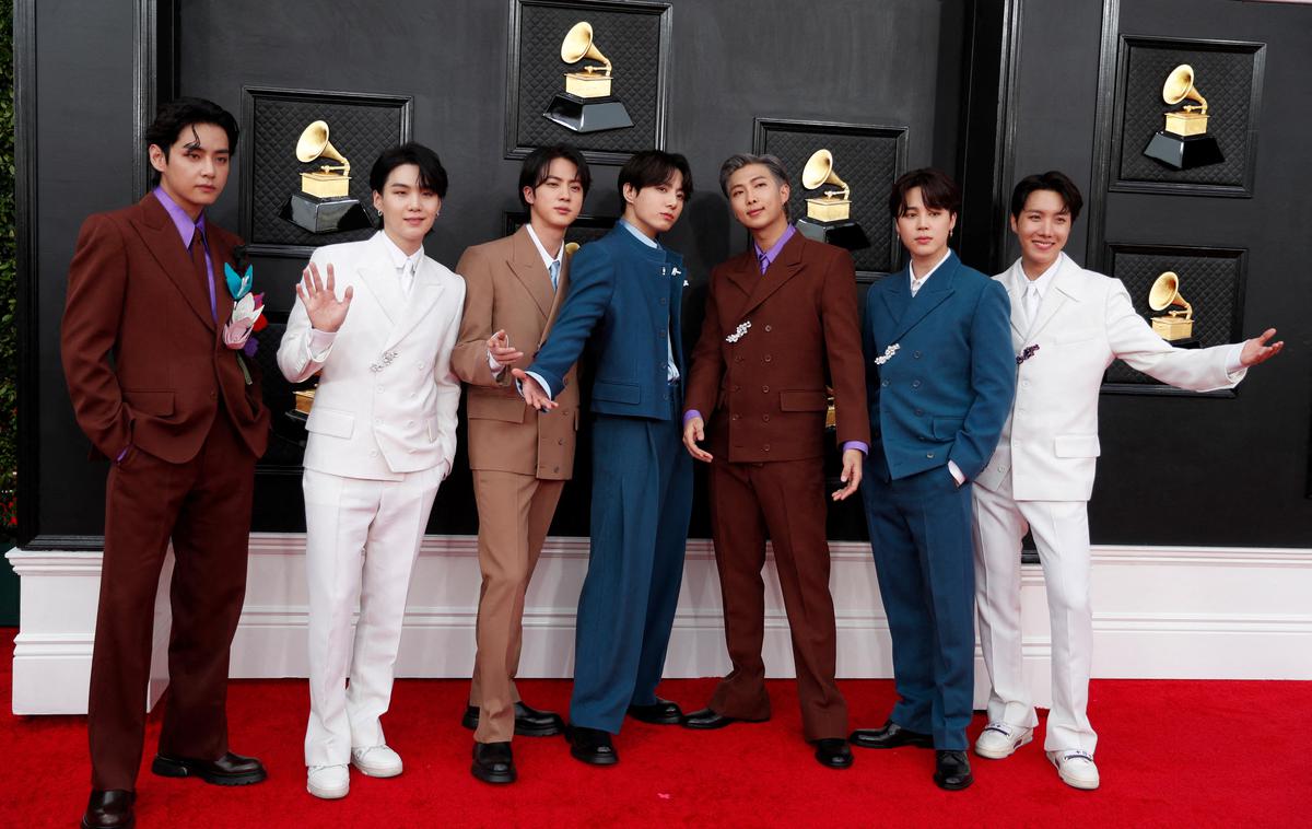 BTS | Skupina BTS je sedemčlanska fantovska skupina, ki jo je leta 2010 ustanovil izvršni direktor in ustanovitelj Big Hit Bang. | Foto Reuters