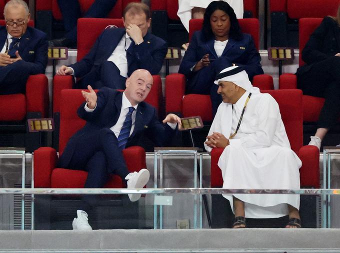 Gianni Infantino SP Katar | Foto: Reuters