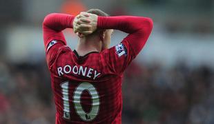 Manchester United dva do tri tedne brez Rooneyja