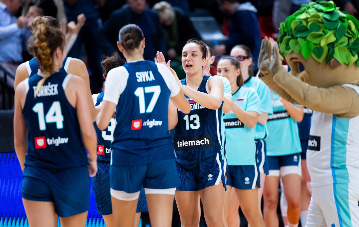 slovenska ženska košarkarska reprezentanca, Slovenija : Latvija | Slovenke čaka obračun z Estonijo. | Foto Filip Barbalić