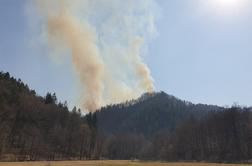 V Sloveniji vzplamtel še en obsežnejši požar