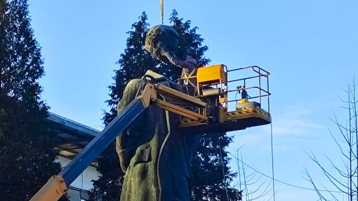 Titov spomenik | Foto: Lili Pušnik / STA