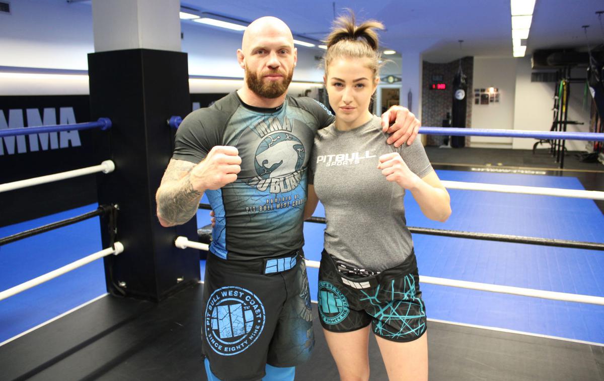 Neja Uranič | Neja Uranič trenira pod vodstvom pionirja slovenskega MMA-aja Bojana Kosednarja. | Foto WFC