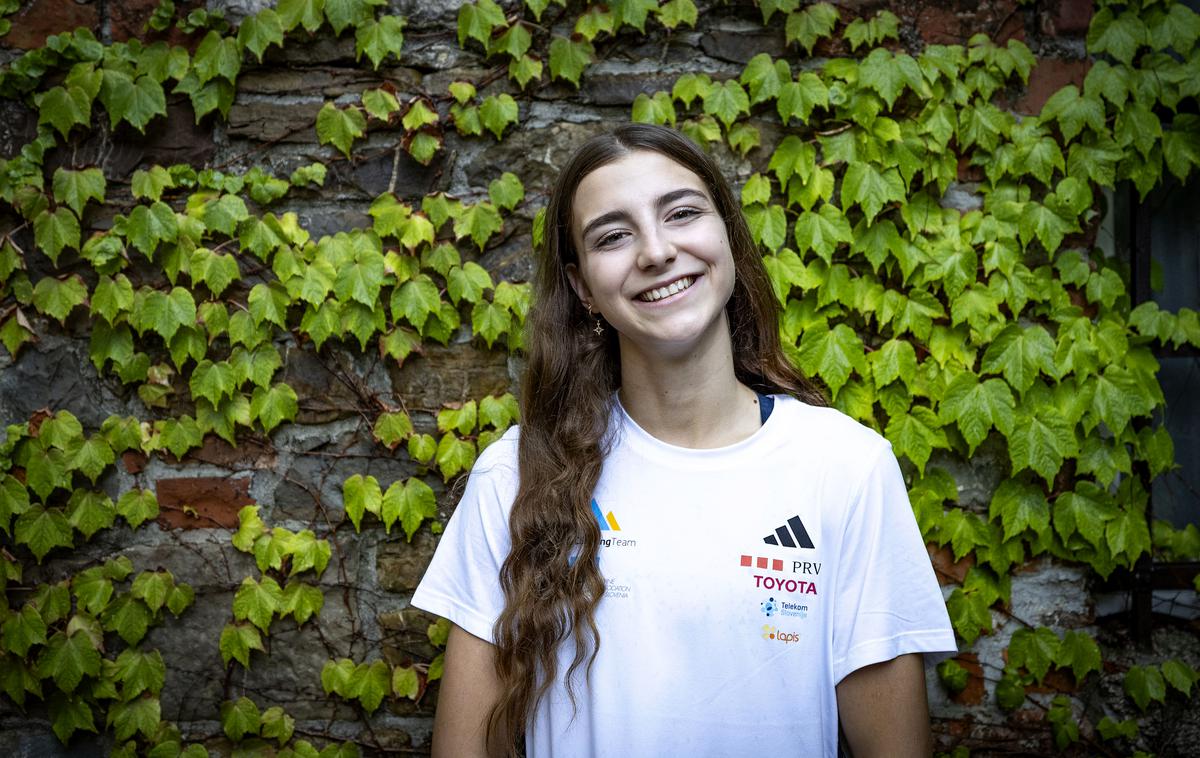 Lana Gorič | 18-letna Lana Gorič, mladinska svetovna podprvakinja v težavnostnem plezanju, je v intervjuju za Sportal spregovorila o beleženju svojih ciljev, plezalnih začetkih, razlogih za menjavo trenerja in šole.  | Foto Ana Kovač