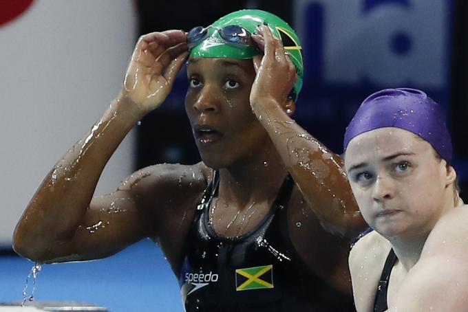 Svetovna rekorderka, Jamajčanka Alia Atkinson, ki ima doma že tri srebrne kolajne s svetovnih prvenstev v kratkih bazenih na tej razdalji, je postala svetovna prvakinja na 50 metrov prsno. | Foto: Getty Images