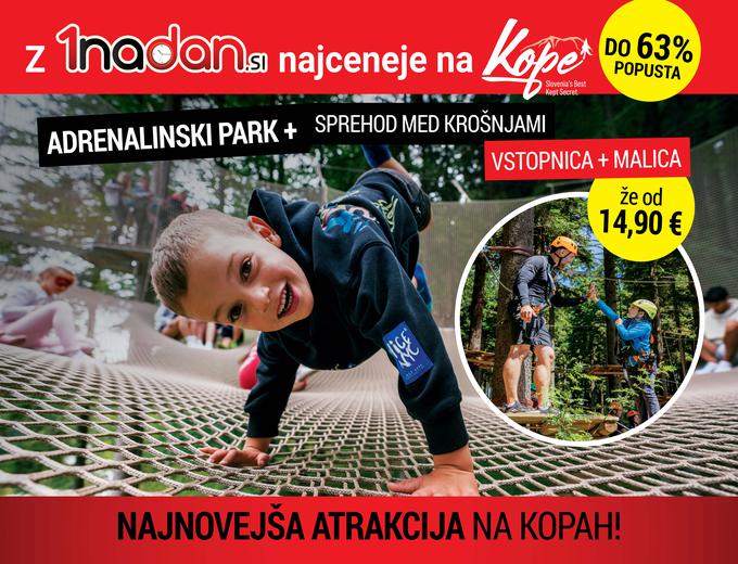 Adrenalinski park Kope | Foto: 