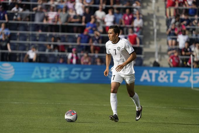 Otabek Shukurov je z Uzbekistanom nazadnje doživel poraz 9. septembra 2023 na gostovanju v ZDA v St. Louisu (0:3). | Foto: Guliverimage
