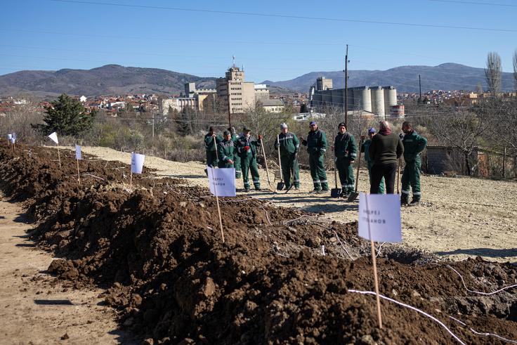 Kočani, pogreb, Severna Makedonija | Foto: Reuters